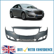 Vauxhall Insignia Front Bumper Primed With Sensor Holes Not Vxr 2013-2017