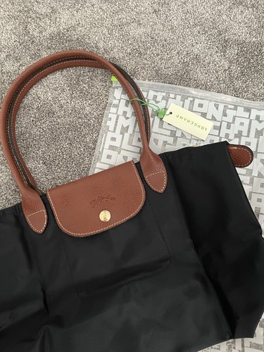 Longchamp black tote bag - longchamp,