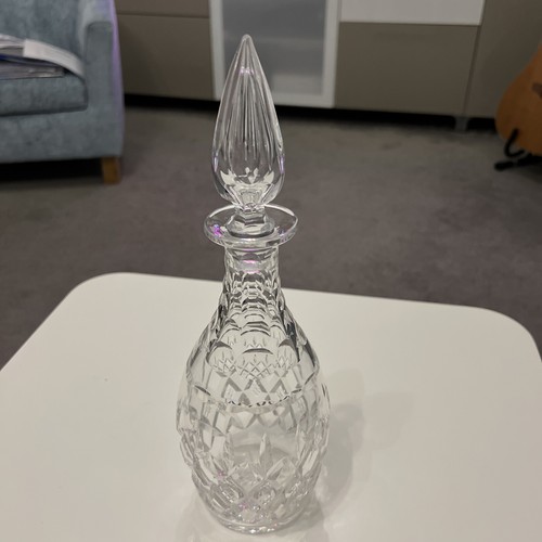Tutbury crystal decanter with - crystal,