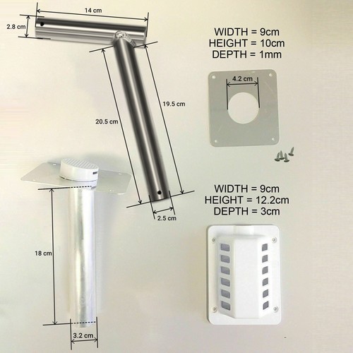 Gas flue vent kit - flue,