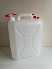 25L Fresh Water Storage Container With Tap Spout Carry Handle Caravan Motorhome