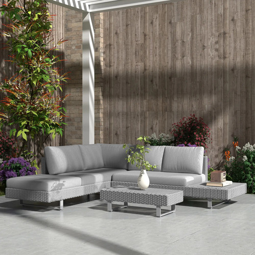 Corner garden furniture - garden,