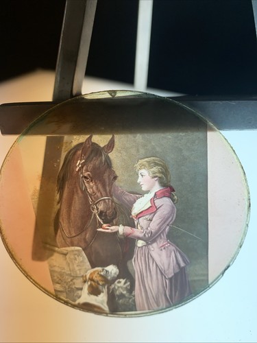 Magic lantern victorian - victorian, glass