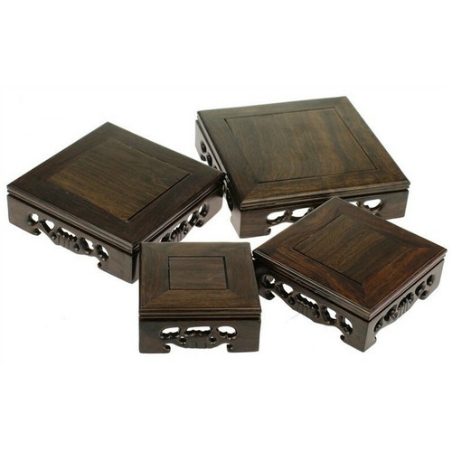 Catalpa wood carved base - catalpa,