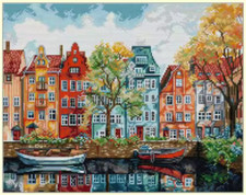 Printed Cross Stitch Kit 14 ct