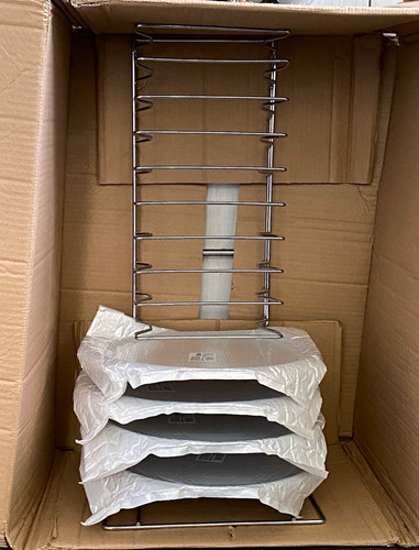 Pizza freestanding silver - pizza,