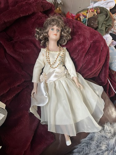 Vintage porcaline doll - vintage,