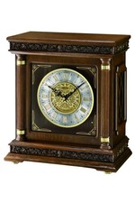 Seiko Wooden Sobremesa Mantel Clock - Oak Veneer - Melody Chimes - QXW224B