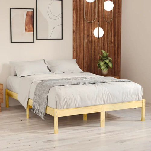 Walplus solid wood bed frame - solid,