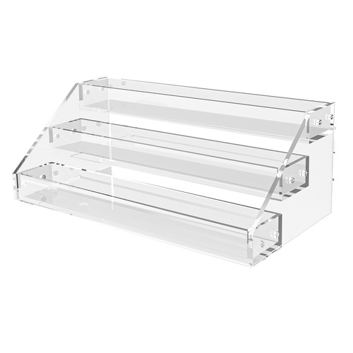 Inch tier clear - clear, acrylic