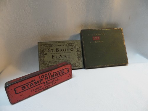 Vintage advertising tins - advertising,