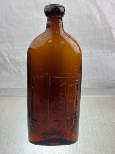 61606 old antique glass - 61606, bottle