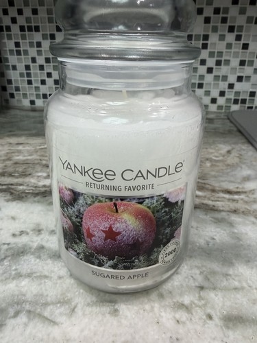Yankee candle sugared apple - sugared,