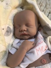 18” Full Silicone Reborn Baby Girl Doll Squishy Soft Floppy Infant 5 Lbs Newborn
