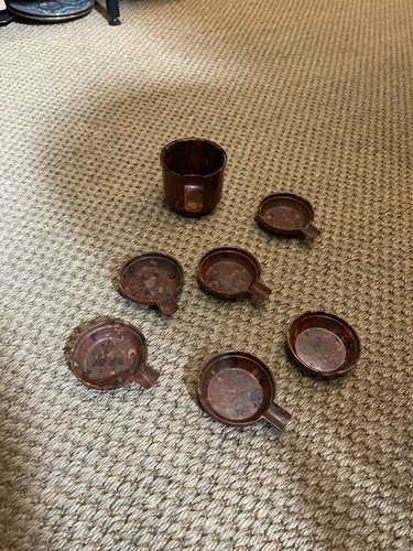 Vintage bakelite stacking ash - stacking,