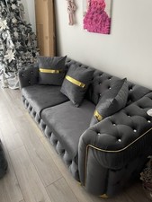 Ambassador 3 Seater Extendable Sofa Bed With Coffee Table