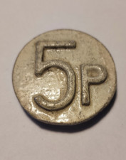 5p  5 pence  48mm Nominator