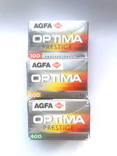 3x AGFA Optima Prestige Colour
