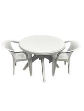 Patio Furniture Sets, White