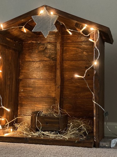 Nativity stable and - nativity, manger
