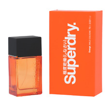 Superdry Neon Orange 75ML Eau De Cologne Spray For Men NEW & SEALED - DAMGED BOX