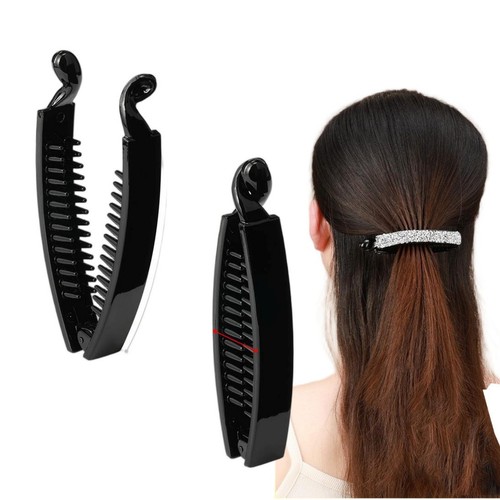 4pcs black banana hair - banana,