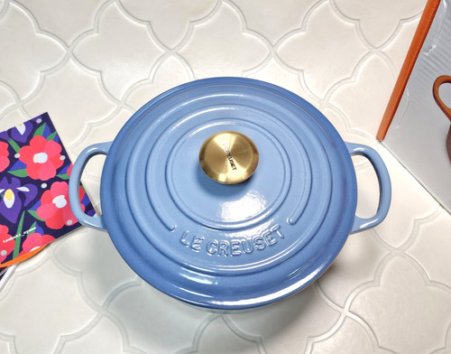Rare creuset chambray blue - le,