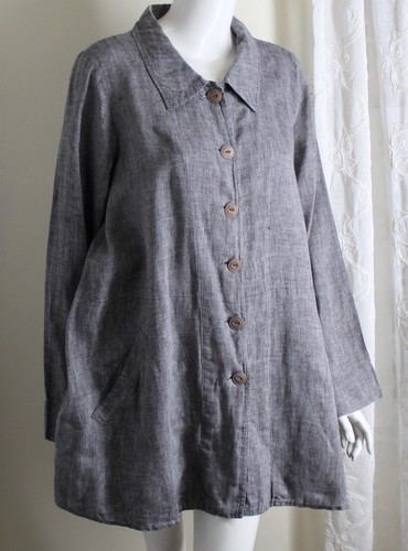Flax artful gray woven - s,