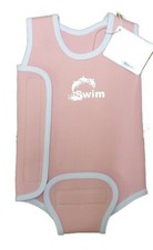 Baby Wrap Toddler Swimsuit Swimwear Wetsuit PINK 6-12 Months