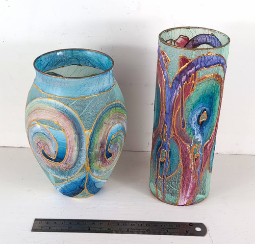 Studio art glass vases - studio,