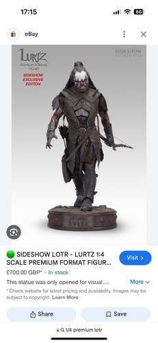 Sideshow premium format lord - premium,