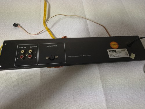 Teac 2000r lower rear - lower, panel