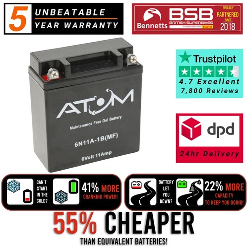6n11a atom gel motorcycle - 6n11a-1b,