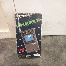 Citizen TC53 LCD Colour Pocket TV 1990s