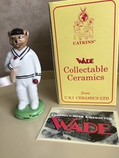 WADE CATKIN FIGURE - OUT FOR A DUCK. CATKIN CRICKETER. BOXED