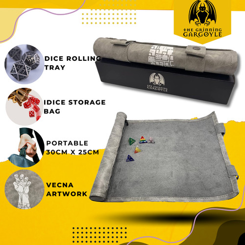 Dnd rolling mat tube dice - dnd,