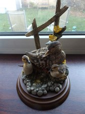 Country Artists Mallard and Ducklings - a/f