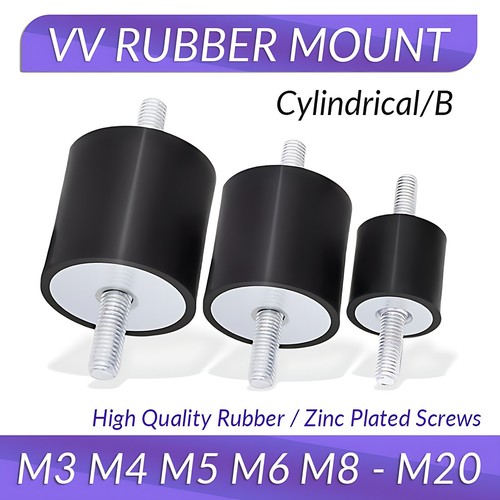 Rubber mount car boat - rubber,