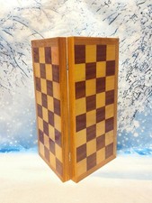 Laquered Vintage Wooden Chess