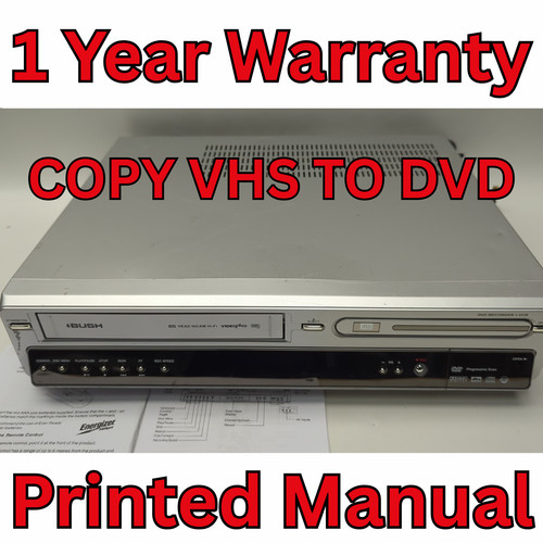 Bush dvrhs02 head vcr dvd - 6,