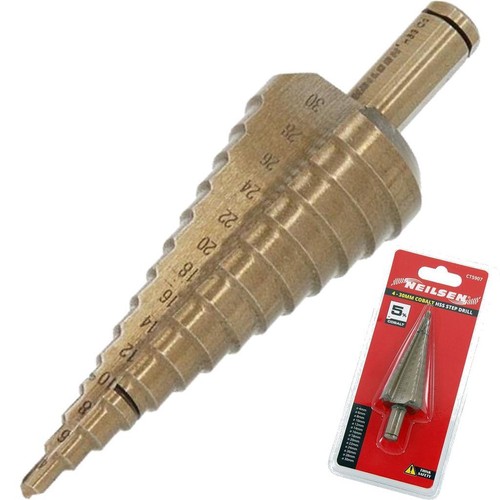 Neilsen step drill hss cobalt - drill,