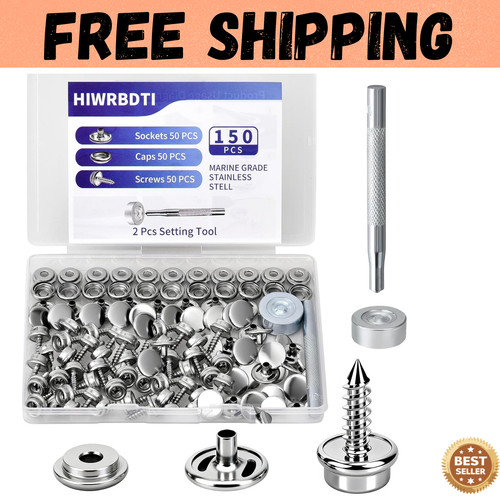 Hiwrbdti 150 pcs stainless - hiwrbdti,