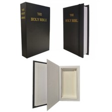 Novelty Stash Book | Holy Bible with Secret Compartment | Missing Red Dwarf Page