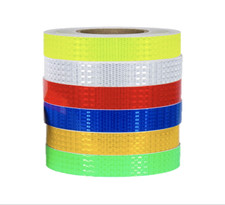 25mm Reflective High Grade Safety Conspicuity Adhesive Tape Multicolour 1-40m