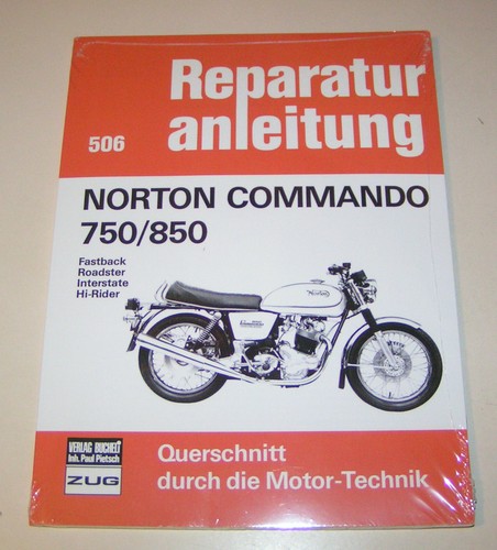 Repair manual norton commando - manual,