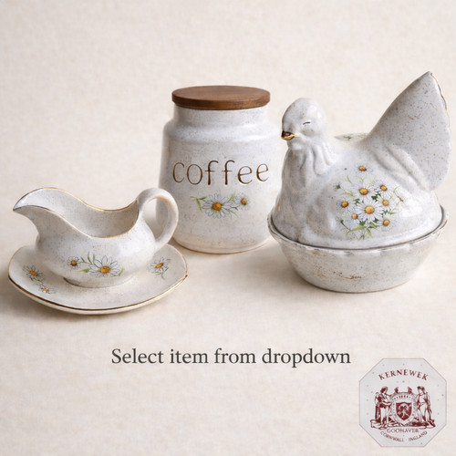 Vintage kernewek pottery set - kernewek,