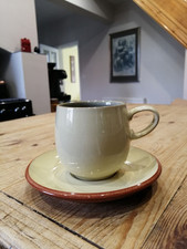 Denby FIRE CHILLI cup / mug and saucer
