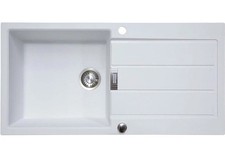 Franke Sirius S2D611PW Tectonite Kitchen Sink and Waste - Polar White