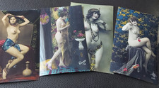 4 Vintage 1920's French Risque