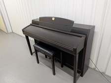 YAMAHA CLAVINOVA CLP-270 DIGITAL PIANO AND STOOL IN DARK ROSEWOOD stock nr 25425
